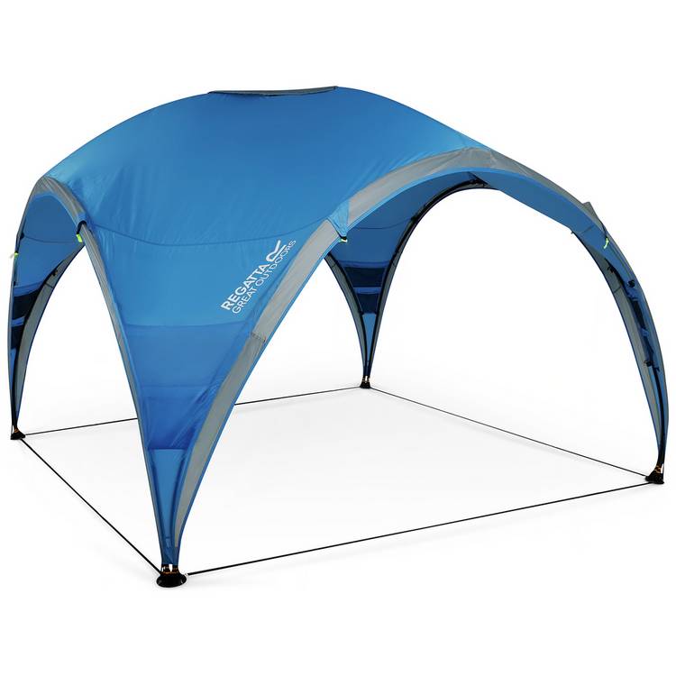 Regatta 3m Family Steel Frame Gazebo - Blue 0