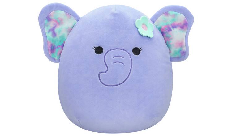 Original Squishmallows 7.5-inch - Anjali the Purple Elephant