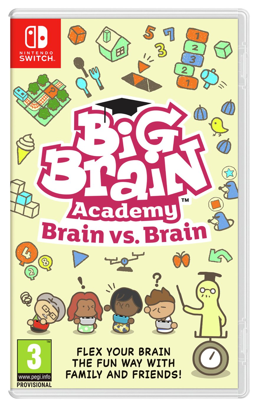 Big Brain Academy: Brain vs. Brain Nintendo Switch Game
