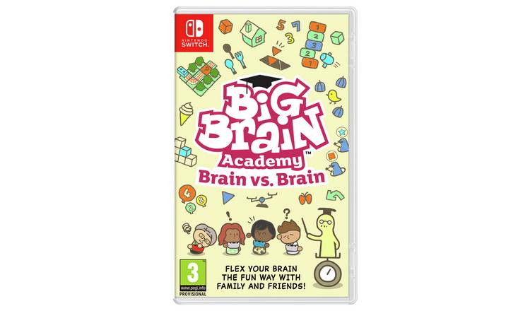 Big Brain Academy: Brain vs. Brain Nintendo Switch Game