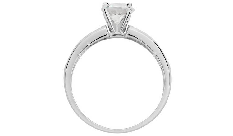 Argos white gold engagement on sale rings