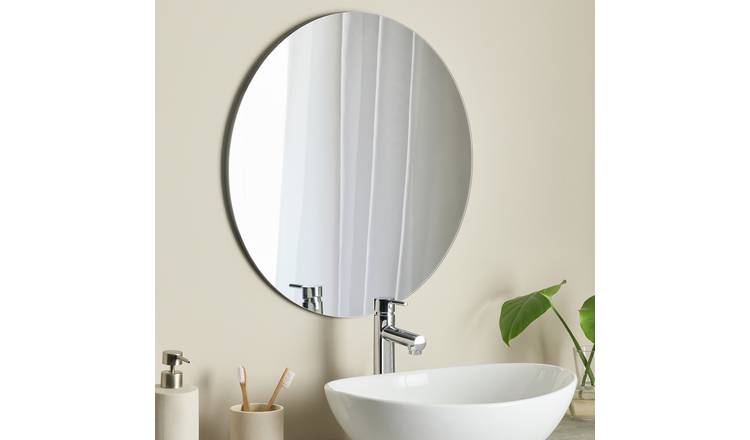 Innova Round Frameless Wall Mirror 