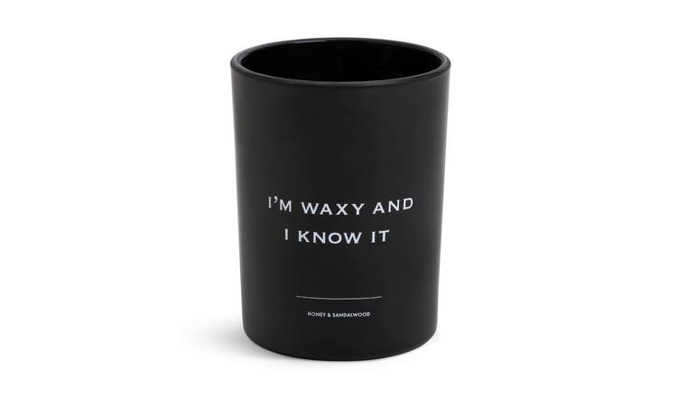 Habitat Im Waxy And I Know It Candle - Honey & Sandalwood