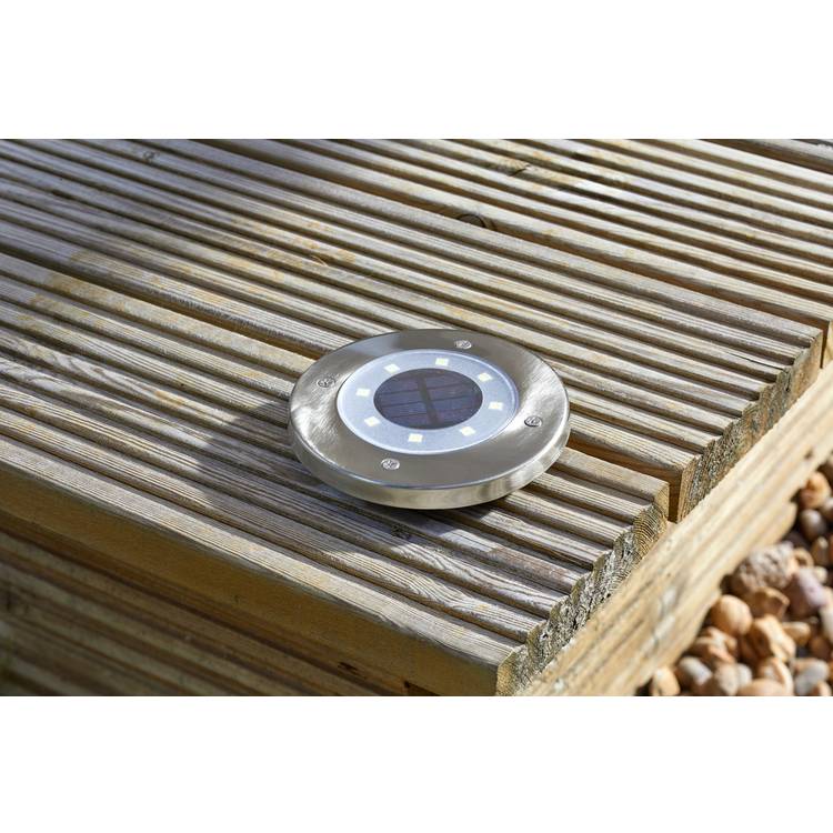 Habitat Industrial Style Solar Stake Lights  0