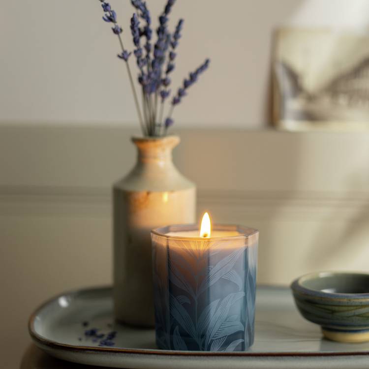 Habitat x Morris & Co. Bluebell & Acanthus Candle 0