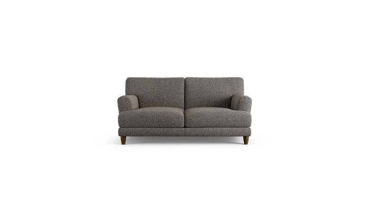 Habitat Askem Fabric 2 Seater Sofa - Charcoal - Dark Leg