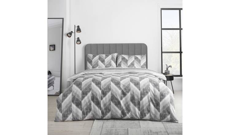 Catherine Lansfield Kamari Stripe Bedding Set - Double