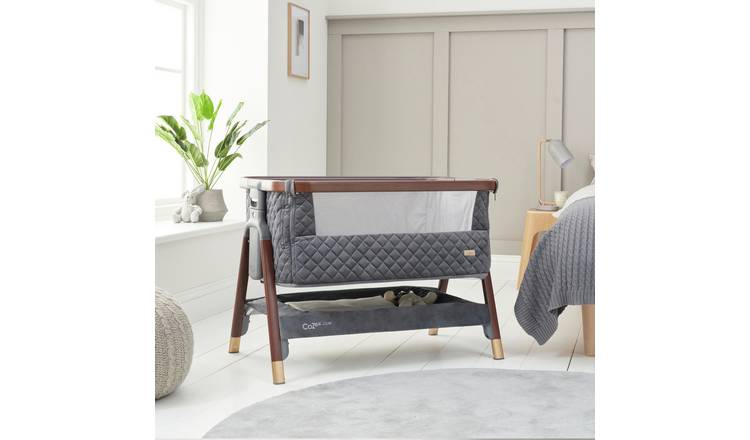 Tutti Bambini Cozee Luxe Crib Walnut Slate