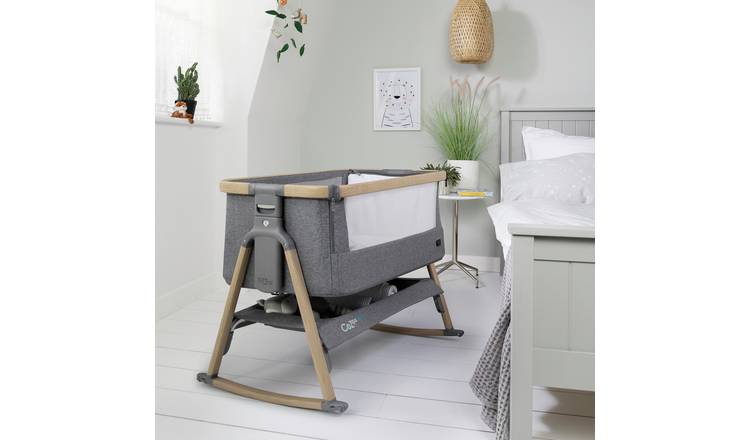 Tutti Bambini Cozee Air Crib Oak Charcoal