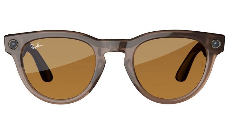 Ray-Ban Meta Headliner, Shiny Warm Stone, Saffron Yellow