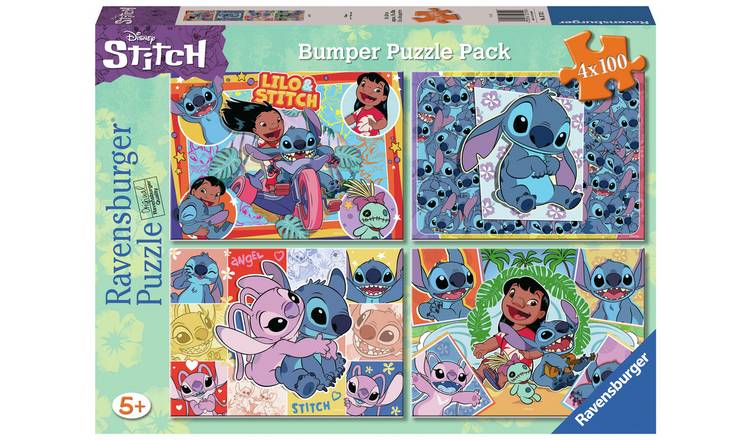 Ravensburger Stitch 4x100 Piece Puzzle Bumper Pack