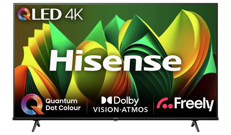 Hisense 55 Inch 55E78NQTUK Smart 4K HDR UHD QLED Freely TV