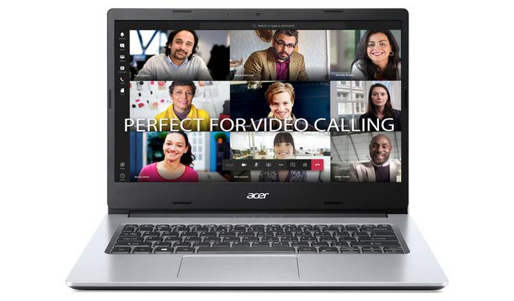 Acer Aspire 1 14in Celeron 4GB 64GB Laptop - Silver