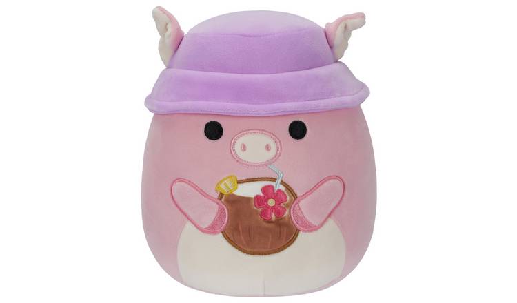 Buy Original Squishmallows 7.5 inch Peter the Pink Pig Teddy bears and soft toys Argos