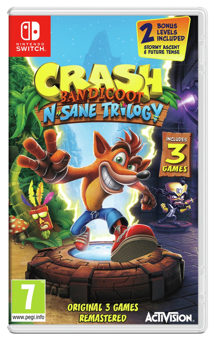 Crash Bandicoot N. Sane Trilogy Nintendo Switch Game