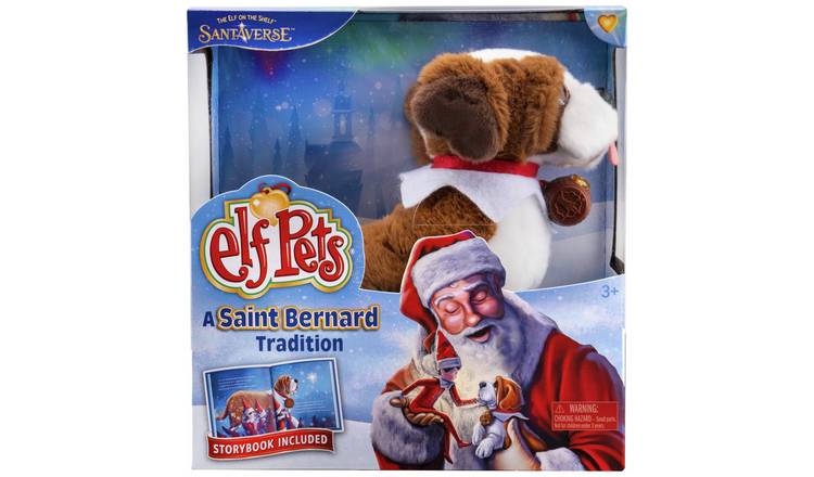 Elf Pets A Saint Bernard Tradition