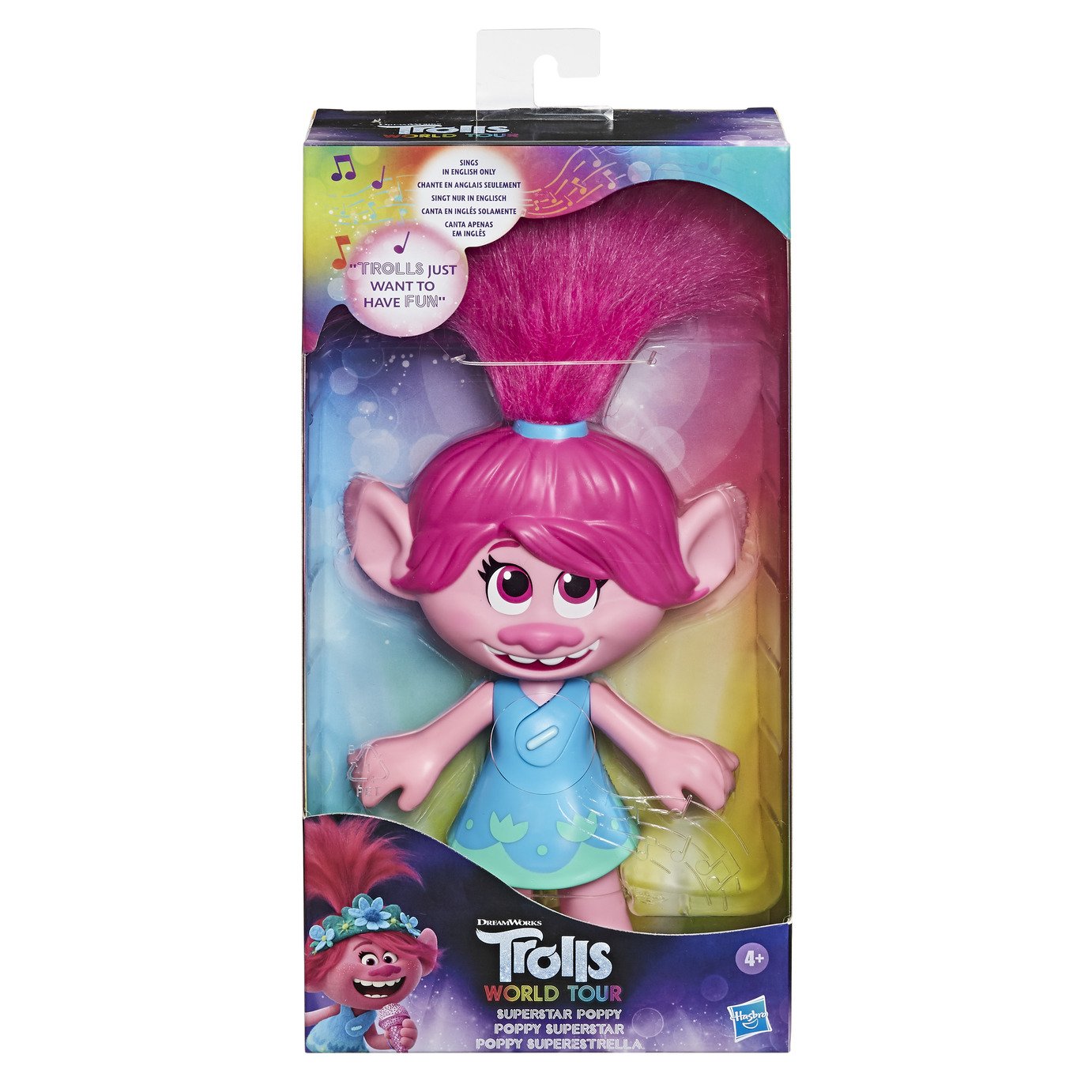 trolls singing toy