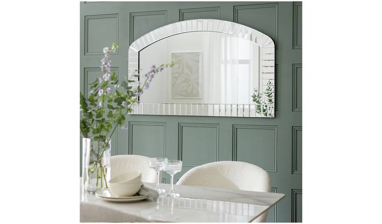 Argos Home Mosaic Overmantle Arch Wall Mirror - 130x85cm