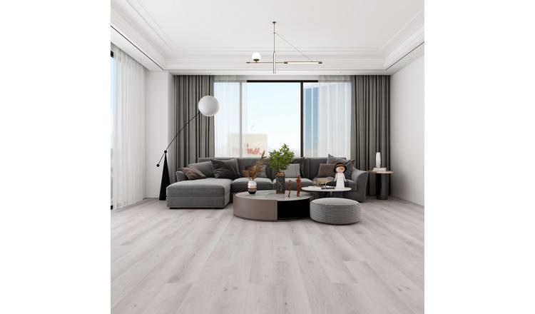 Kraus Willesley Satin Floor Tiles - Grey 