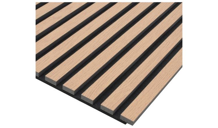 Kraus Natural Oak Soft Brown Acoustic Wall Panel - Pack of 5