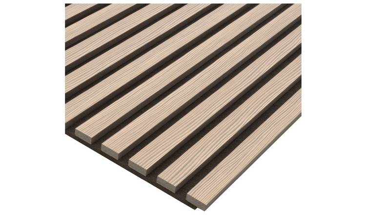 Kraus Maple Stripe Brown Acoustic Wall Panel - Pack of 3