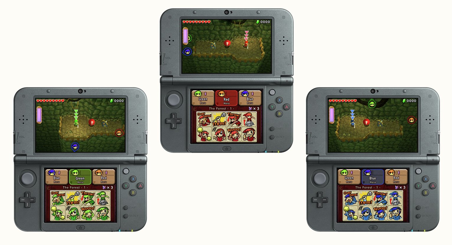 The Legend of Zelda Tri-Force Heroes Nintendo 3DS Game Review