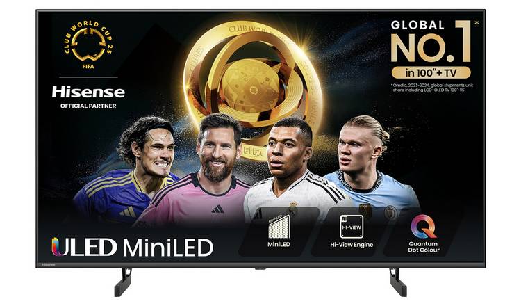 Hisense 50 In 50U6NQTUK Smart 4K UHD HDR Mini LED Freely TV