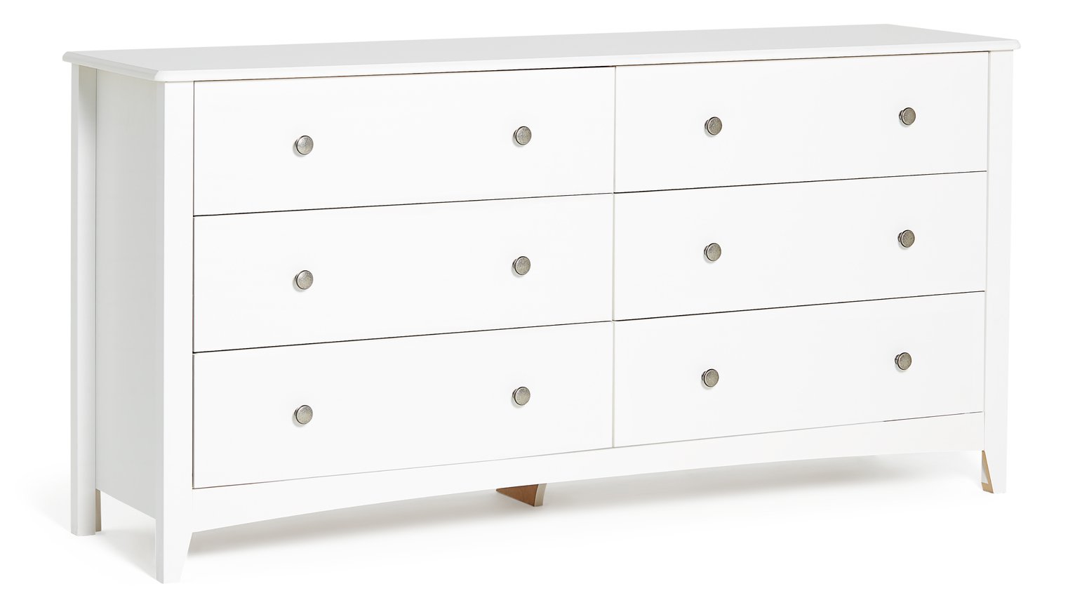 Habitat Minato 6 Drawer Chest - White