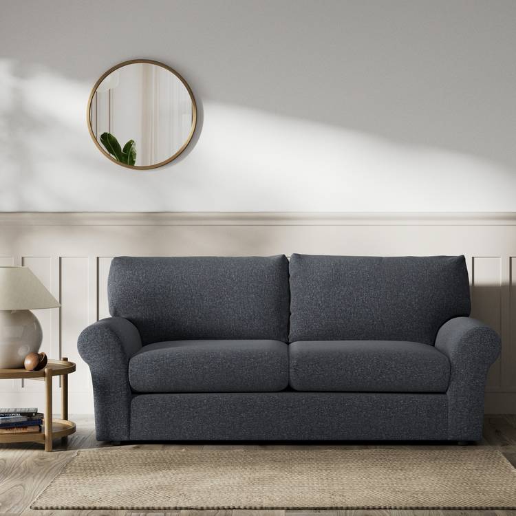 Habitat Molton Fabric 3 Seater Sofa - Charcoal 0