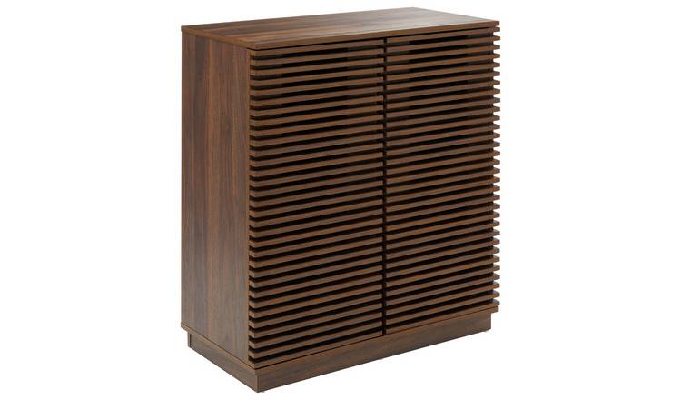 Argos shoe on sale cabinet walnut