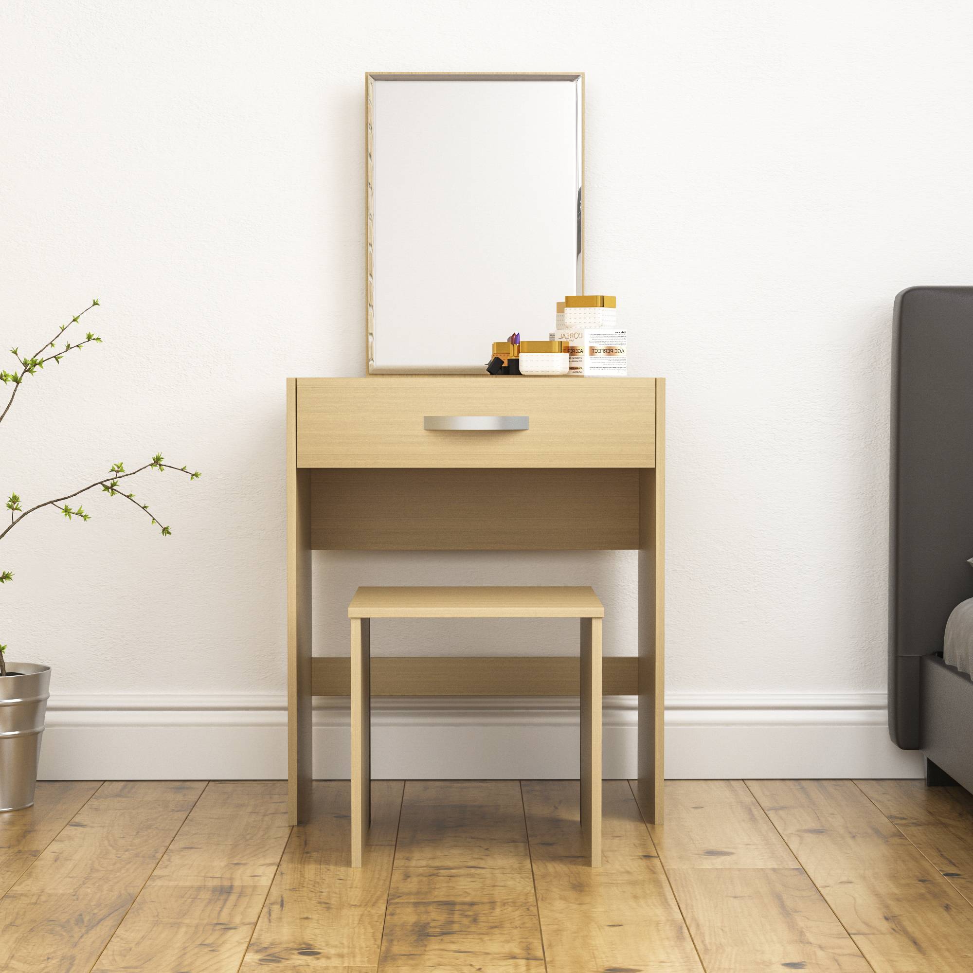 Vida Designs Isla Dressing Table - Pine - Image 2