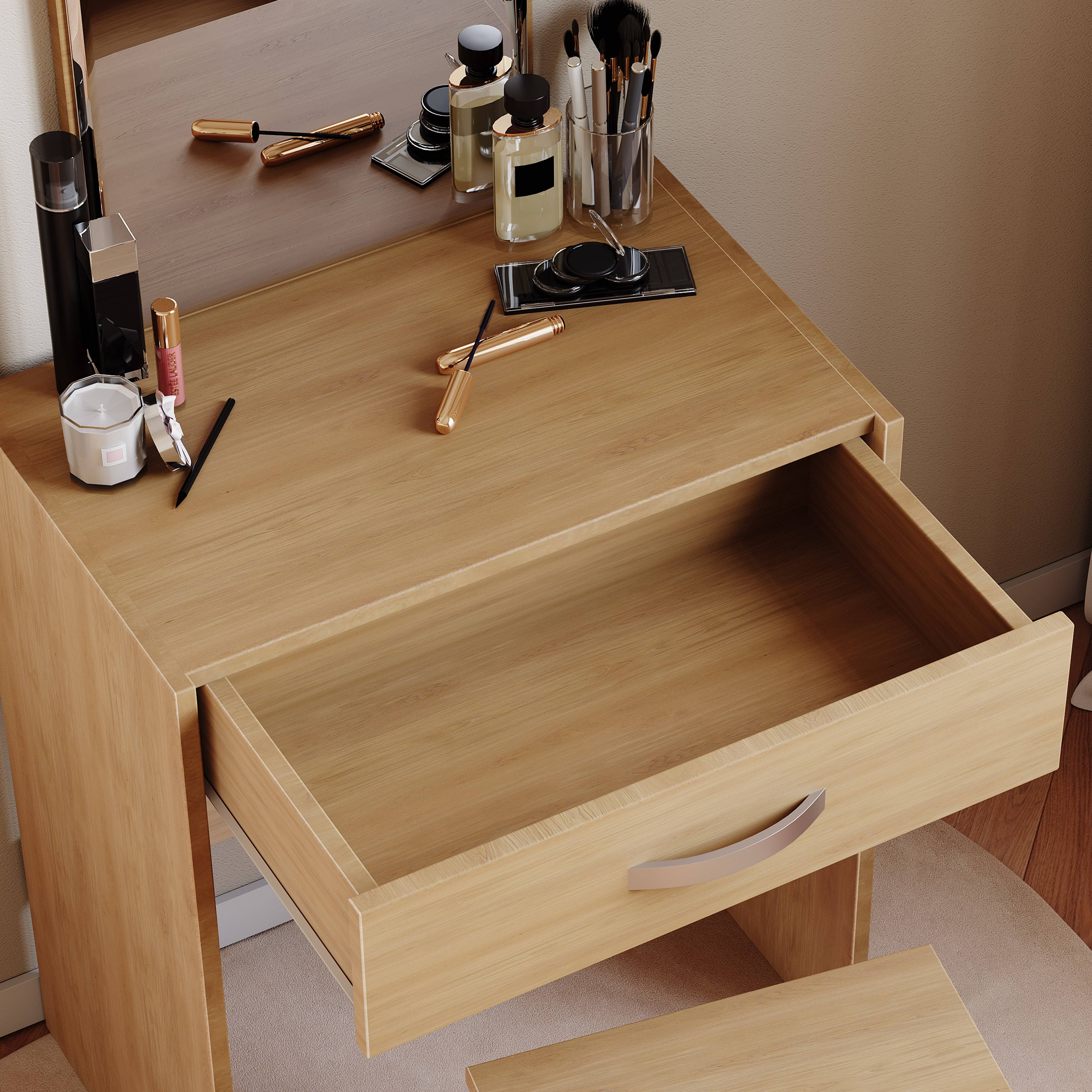 Vida Designs Isla Dressing Table - Pine - Image 6