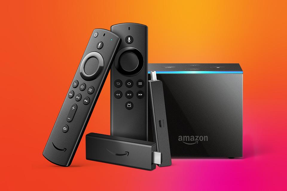 3 Amazon fire TV products.