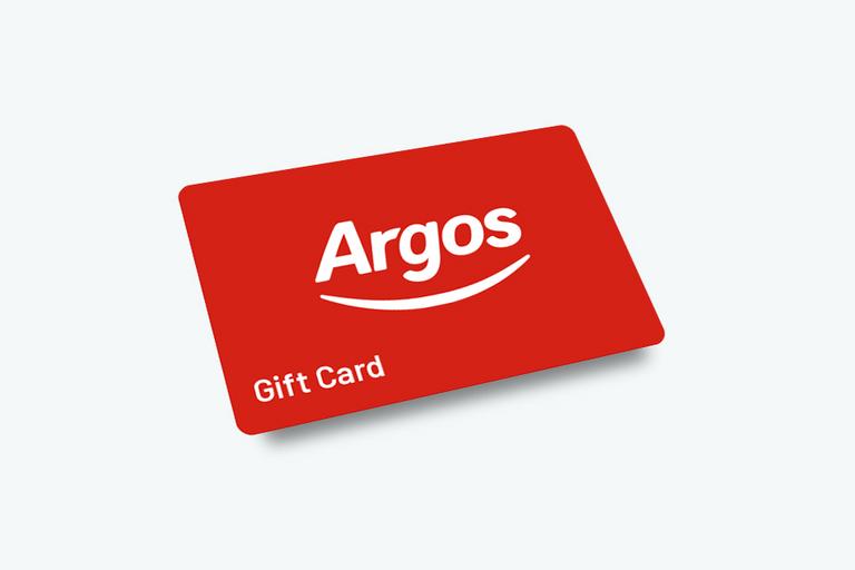 Argos gift card.