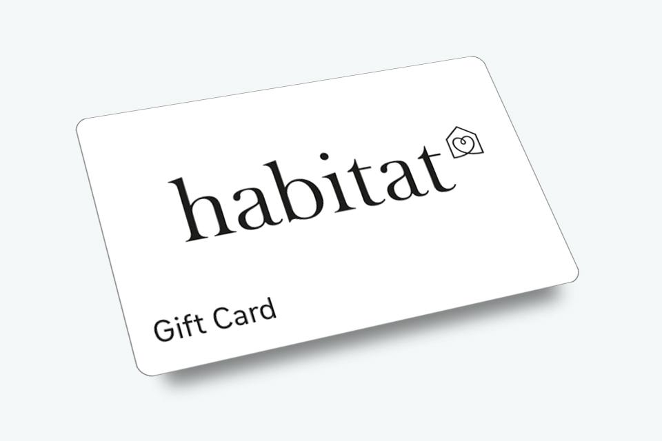 Habitat eGift Card.