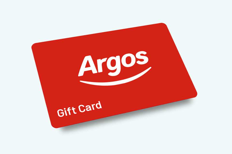 Argos Gift Card.