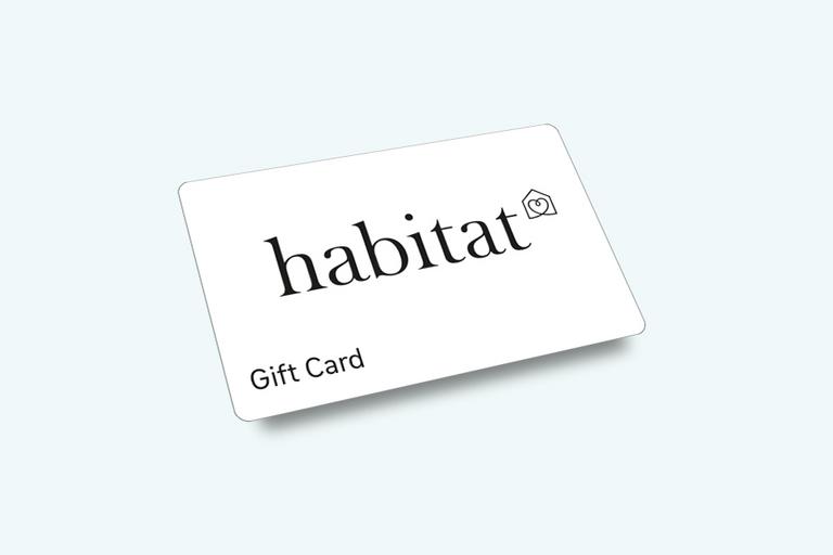 Habitat gift card.