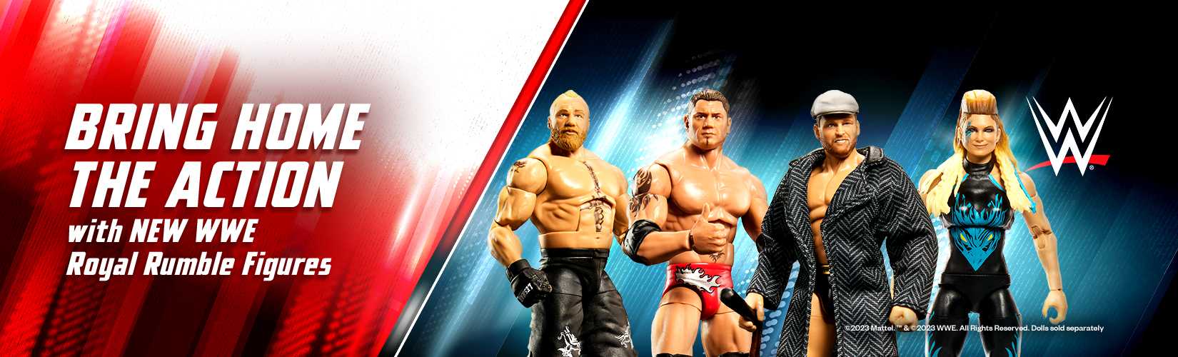 Argos shop wrestling figures