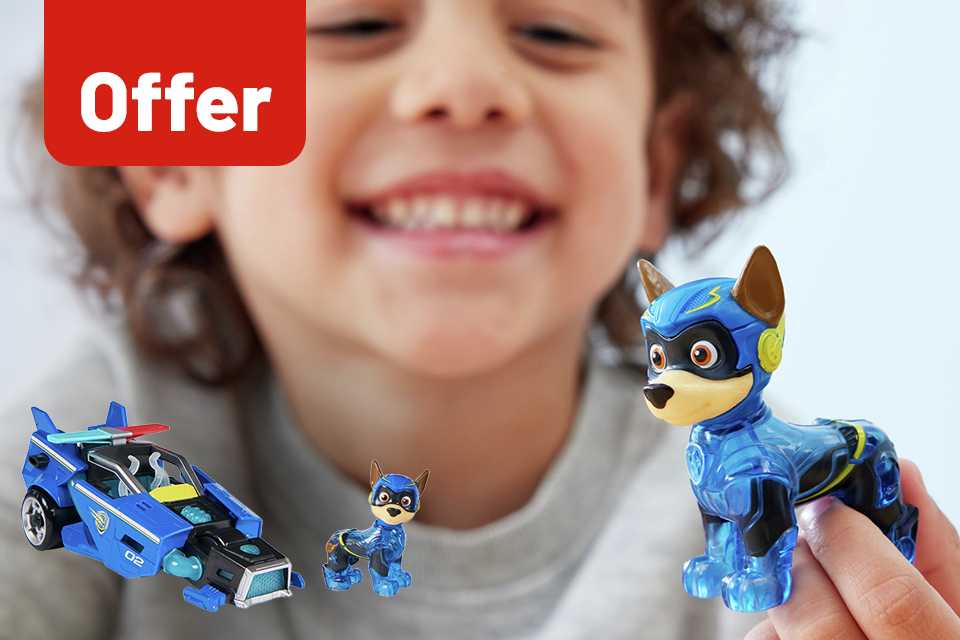Save up to 1/3 on selected PAW Patrol.