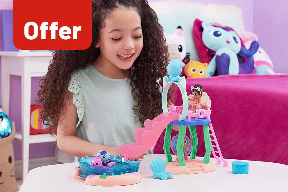 Save up to 1/3 on selected Gabby's Dolls house.