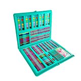 Painting, drawing and colouring.