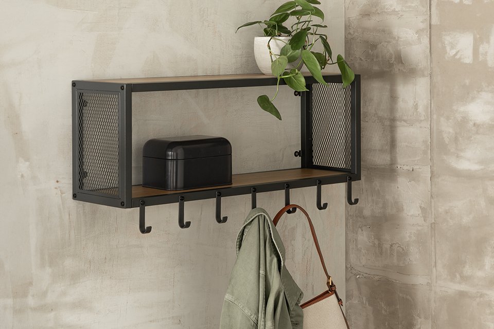 Habitat Loft Living wall rack. 