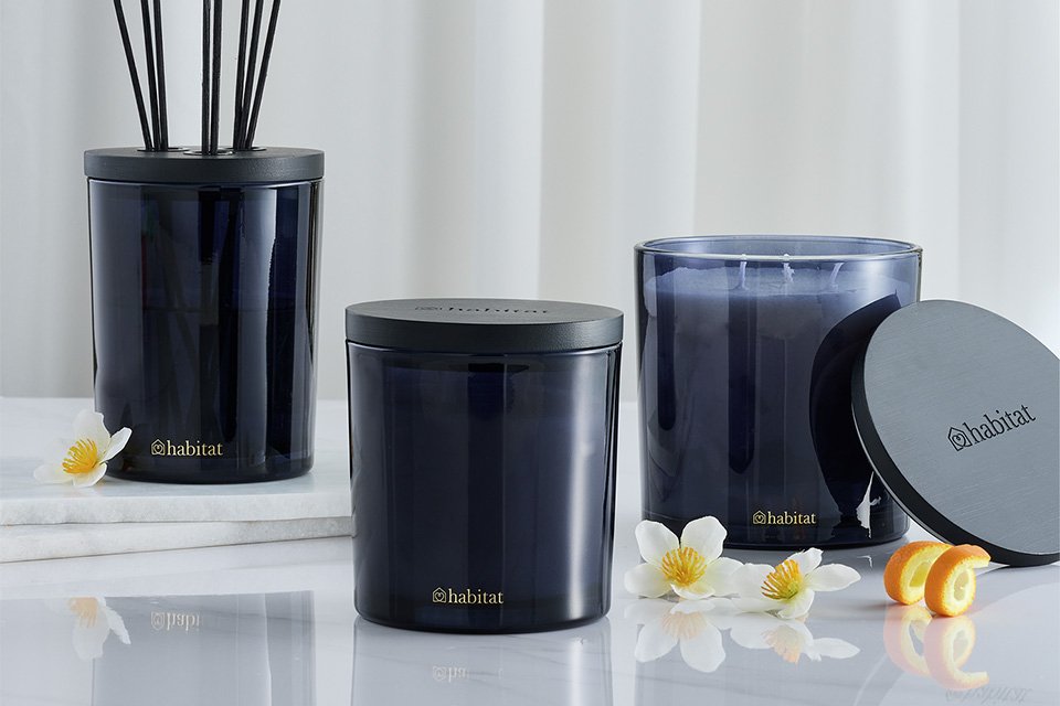 Habitat XL Jar Candle - Neroli and Tonka.