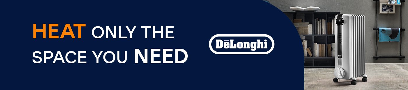 De'Longhi. Heat only the space you need.