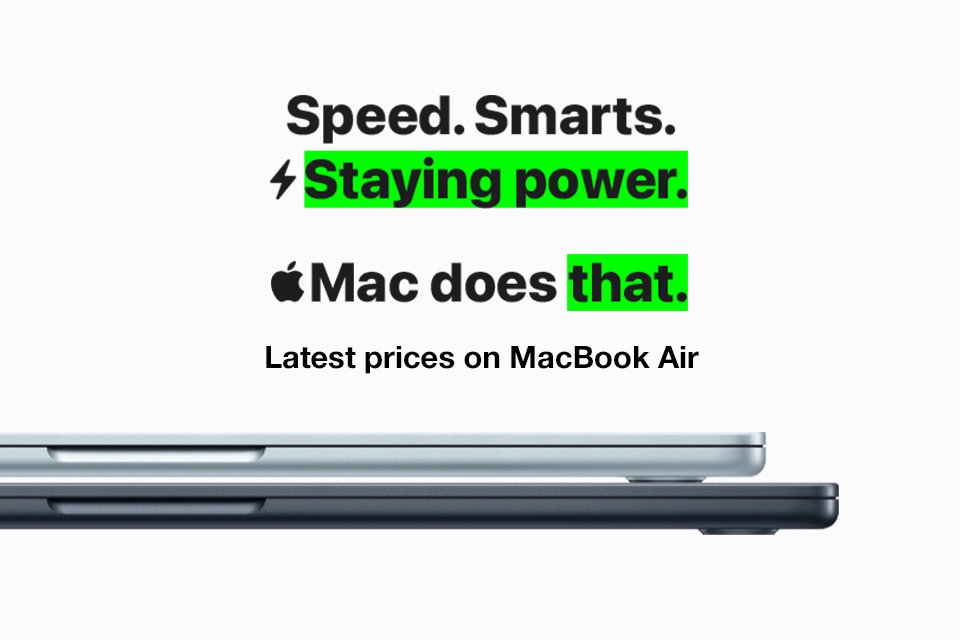 Shop the latest prices on selected MacBook Air at Argos.