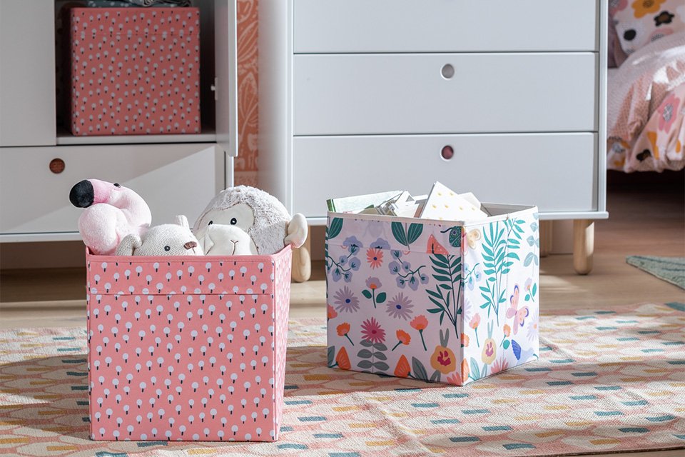 Habitat Set of 4 Luna Storage Boxes.