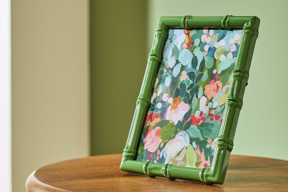 Bamboo Effect picture frame.