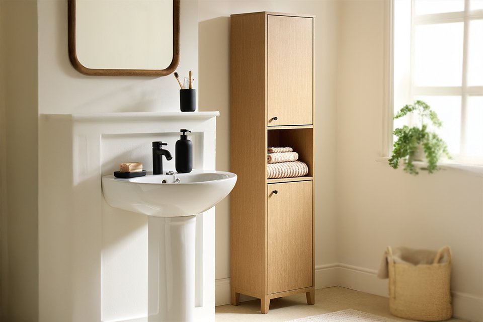 Habitat Herson Tallboy - Oak.