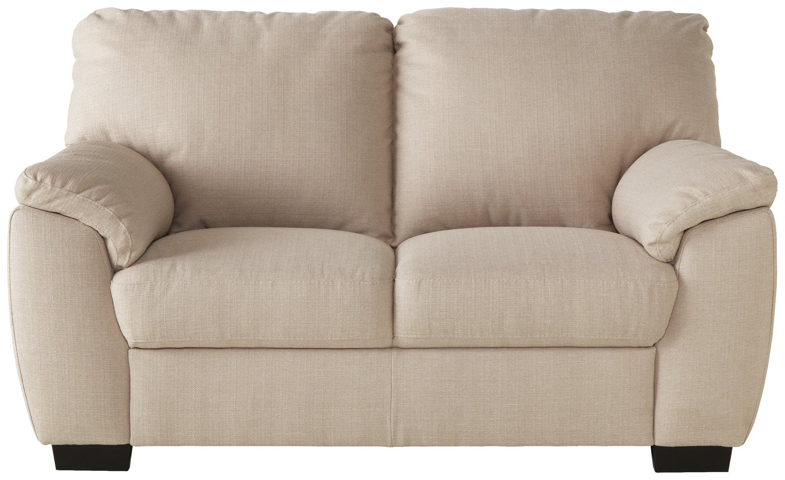 Argos Home Milano 2 Seater Fabric Sofa - Beige