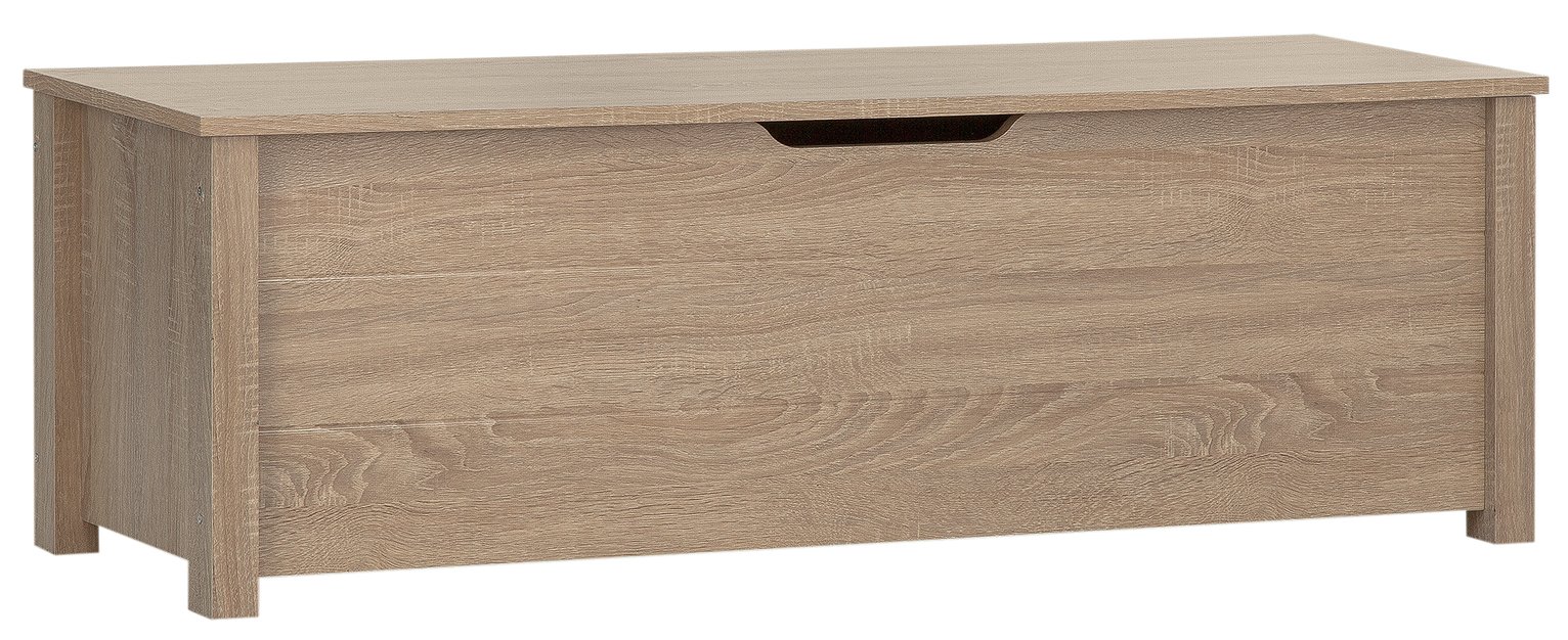 Argos Home Delamare Storage Bench - Oak Effect